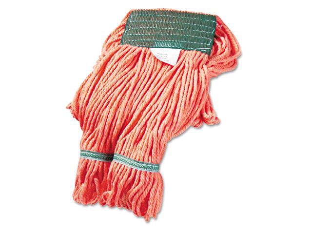 Super Loop Wet Mop Heads, Cotton/Synthetic, Medium Size, Orange BWK502OR