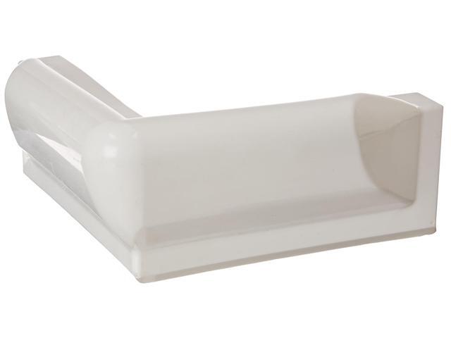 Dock Edge Corner Dockguard - White Corner Dockguard