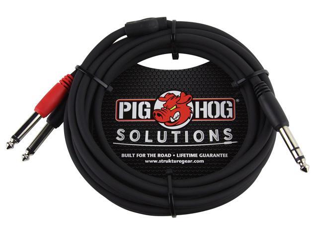 Pig Hog PY-XF2XM XLR (Female) to Dual XLR (Male) Y-Cable - 6 inch