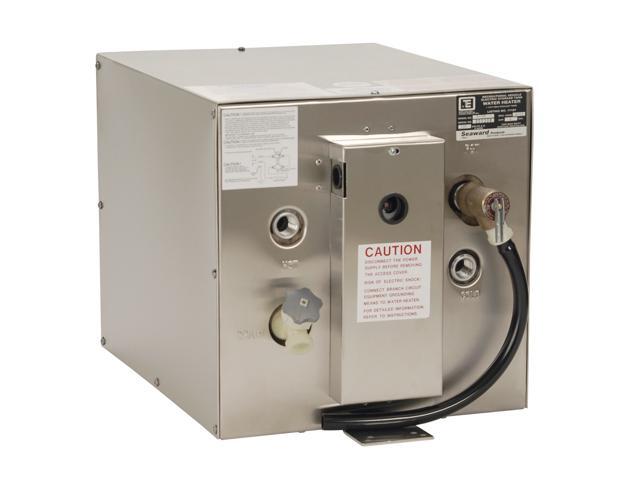 Whale Seaward 6 Gal Water Heater Stainless Steel Exterior Hot Water Heater w/Rear Heat Exchanger Galvanized
