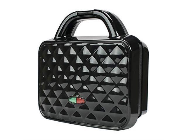 BRENTWOOD APPLIANCES TS-239BK COUTURE DL WAFFLE MKR BLK