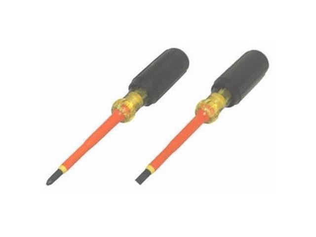 IDEAL 35-9305 Insulated Screwdriver Set,Slotted/Phillips,2 pcs