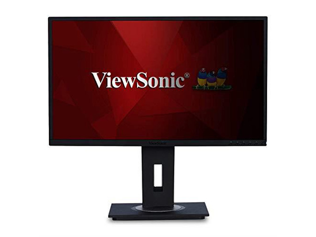 ViewSonic VG2448-PF 24 Inch IPS 1080p Ergonomic Monitor with Built-In Privacy Filter HDMI DisplayPort USB and 40 Degree Tilt