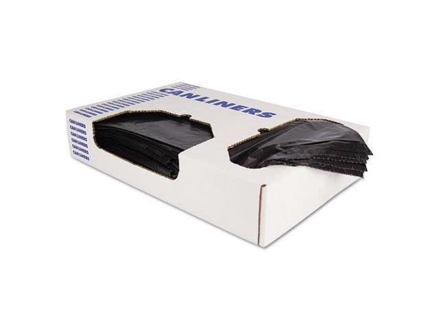 Heritage Low-Density Can Liners 12-16 gal 0.9 mil 24 x 32 Black 500/Carton