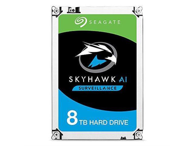 Seagate ST8000VE000 Skyhawk AI 8TB SATA III 7200 RPM 256MB 3.5' Surveillance Hard Drive