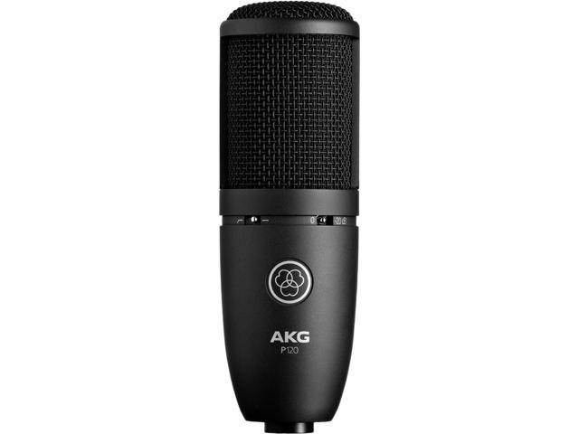 AKG - Wired P120 Professional Studio Condenser Microphone - Black - image 9