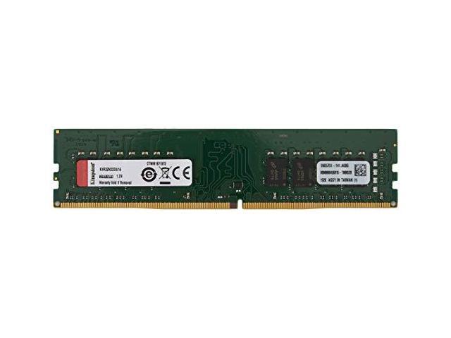 Kingston KVR32N22D8/16 Value RAM 16GB DDR4 SDRAM Memory Module - For Desktop PC, Server - 16 GB - DDR4-3200/PC4-25600 DDR4 SDRAM - 3200 MHz - CL22...