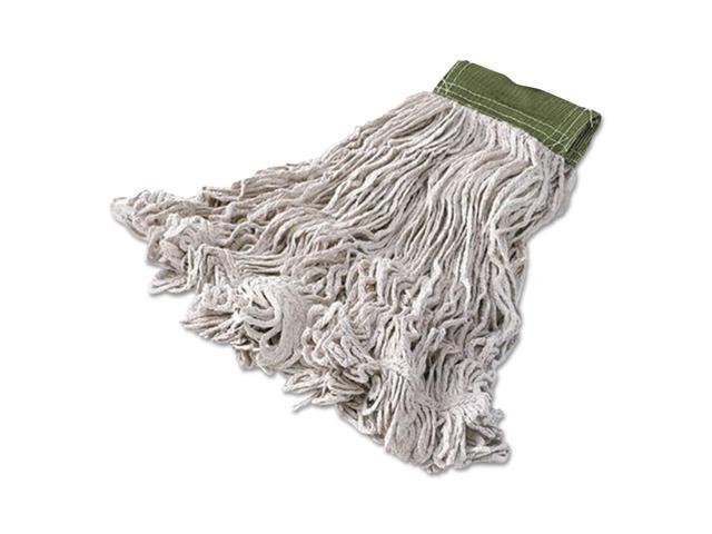 RUBBERMAID COMMERCIAL FGD11206WH00 1 in String Wet Mop, 16 oz Dry Wt, Slide On