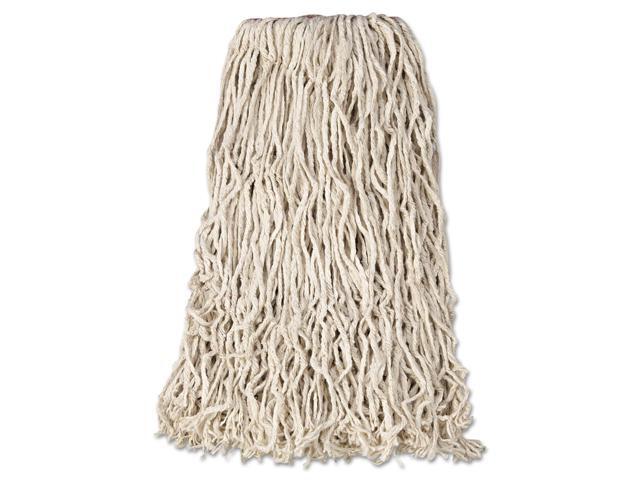 RUBBERMAID COMMERCIAL FGF11900WH00 1 in String Wet Mop, 32 oz Dry Wt, Slide On