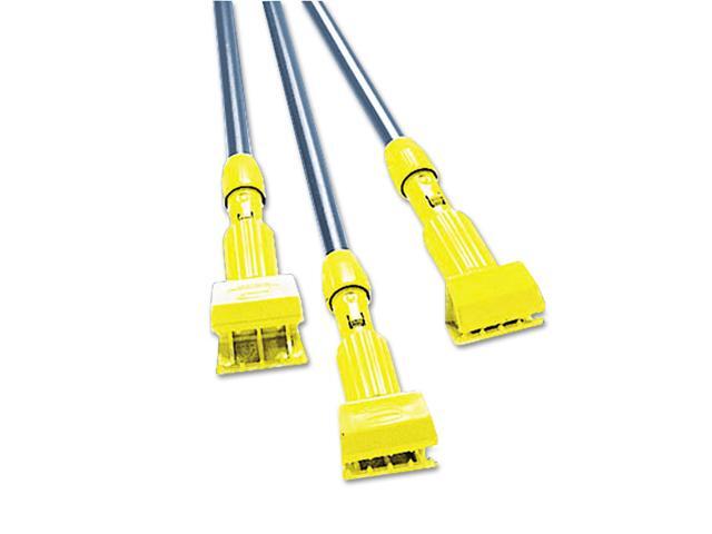 Rubbermaid Commercial Gripper Hardwood Mop Handle 1 1/8 dia x 60 Natural/Yellow H216