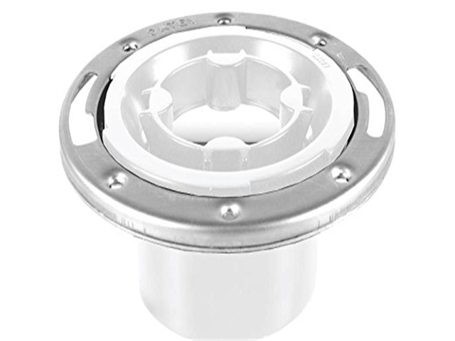 OATEY 43553 Toilet Flange, Floor, With Stainless Steel Ring