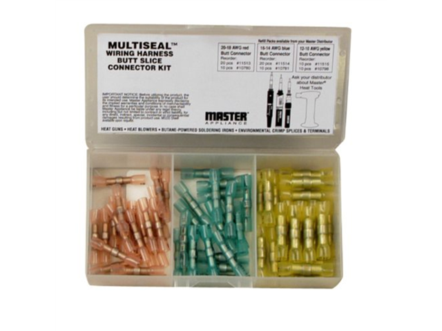 MASTER APPLIANCE 11823 Crimp Connctor Kit,Crimp Trminls,50 pcs.