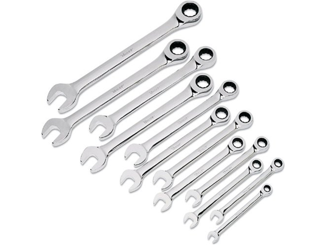 Titan 17355 12-Piece Ratcheting Combination Wrench Set