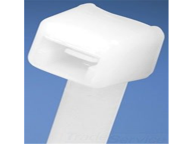 PANDUIT PLT1.5I-M Cable Tie, 6 in L, 1-1/2 in Max Bundle Dia., Natural, Nylon