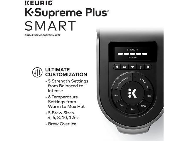 Keurig K-Supreme Plus SMART Single Serve K-Cup Pod Coffee Brewer 4 to 12oz cups