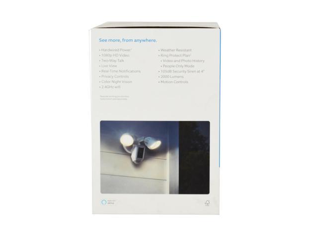 Ring - Floodlight Cam Plus Outdoor Wired 1080p Surveillance Camera - White - image 11