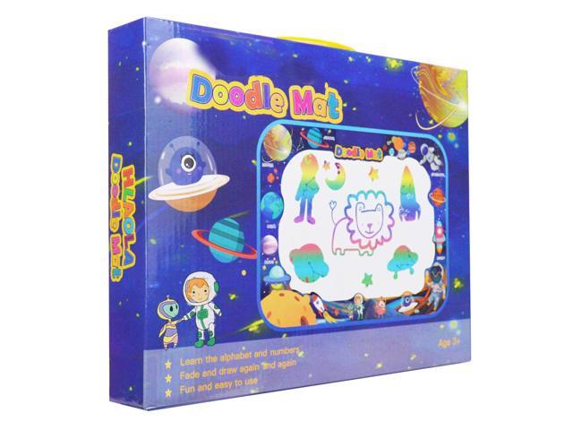 Water Doodle Mat Kids Painting Writing Doodle Toy Mat, 47 x 35'' Extra Large 3+