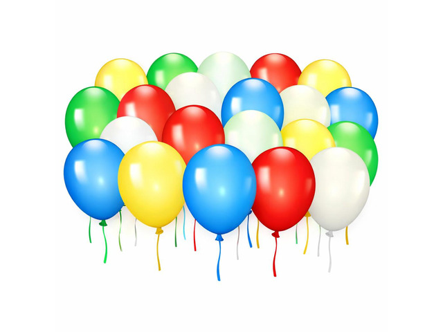 25-Pack LED Light Up Balloons Birthday Party Wedding Decoration Supplies Colors