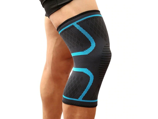 Knee Compression Sleeve Pain Relief for Arthritis, Sports, Gym Unisex Support XL