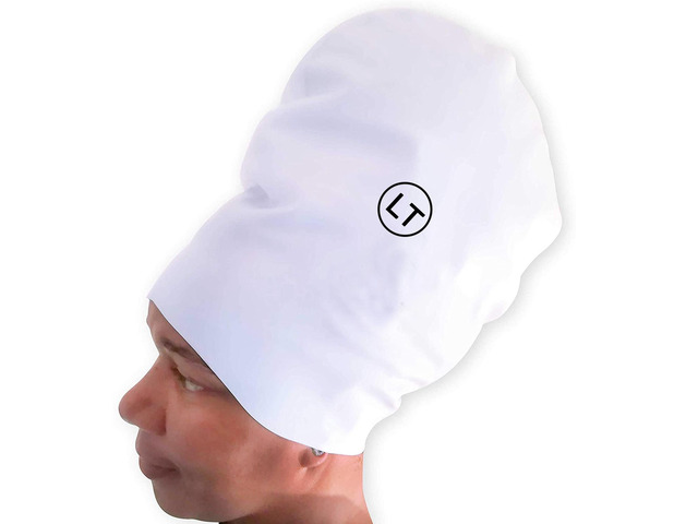Extra Large Fitness Swim Silicone Cap for Long Hair Dreadlocks Braids 8.8'x12'