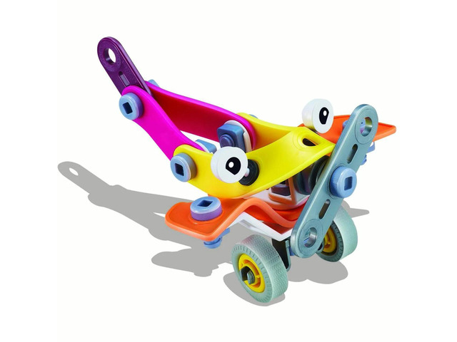 Alta Wooden Puzzle Building Toy Car Yellow Custom Soft Pieces Kids Gift - New