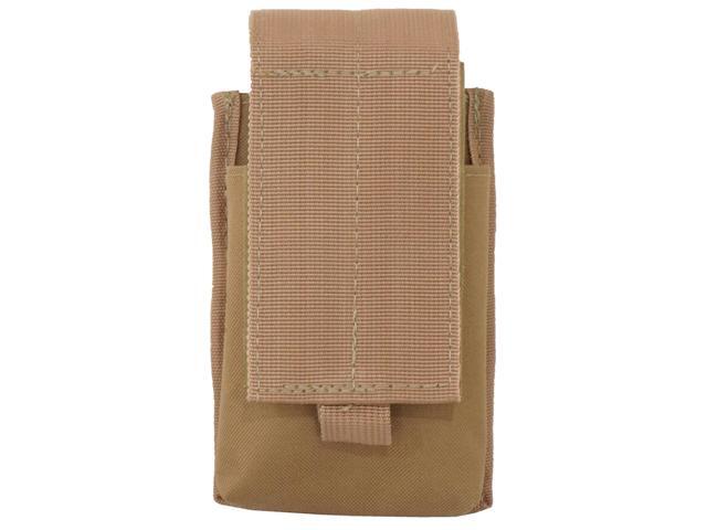 3 Pack Every Day Carry Tactical MOLLE Double Rifle Magazine Pouch - Tan