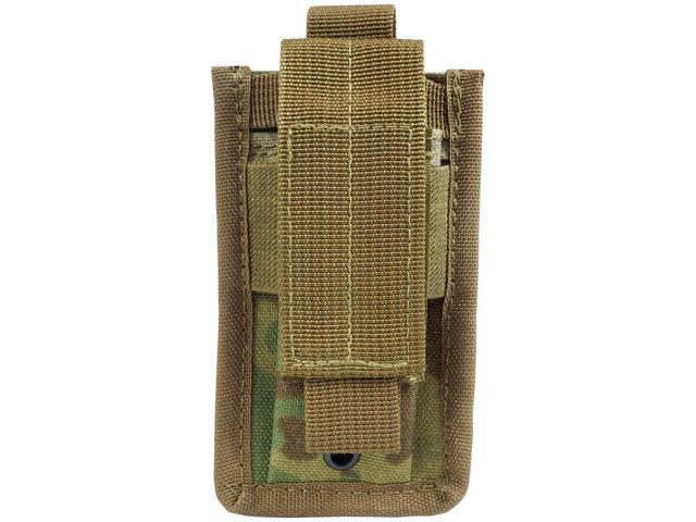 Every Day Carry Tactical MOLLE Single Pistol Magazine Carry Pouch Multicam
