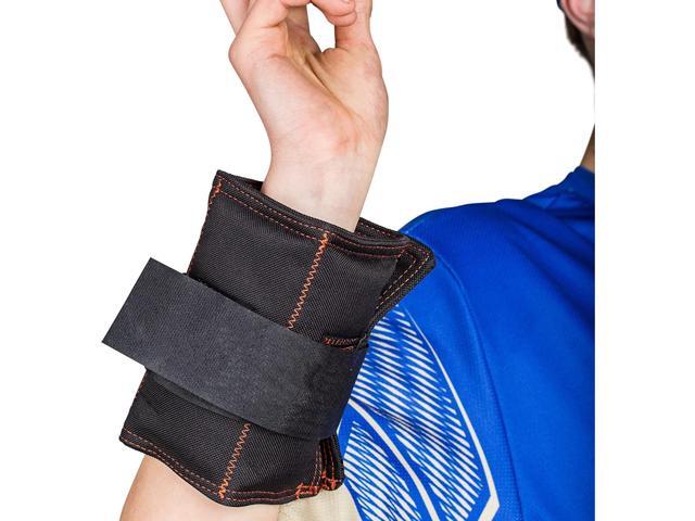 2 Pack Pair Adjustable Workout Wrist Ankle Weight Lifting Weights Set 5lb/10lb