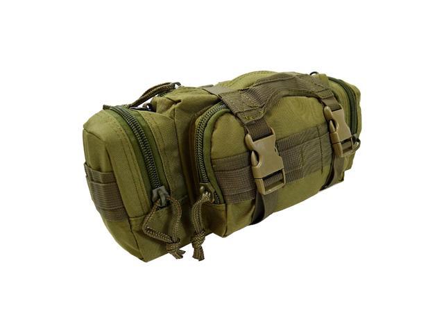 Every Day Carry TC15 Nylon Deployment Bag w/ Molle Straps - OD Green