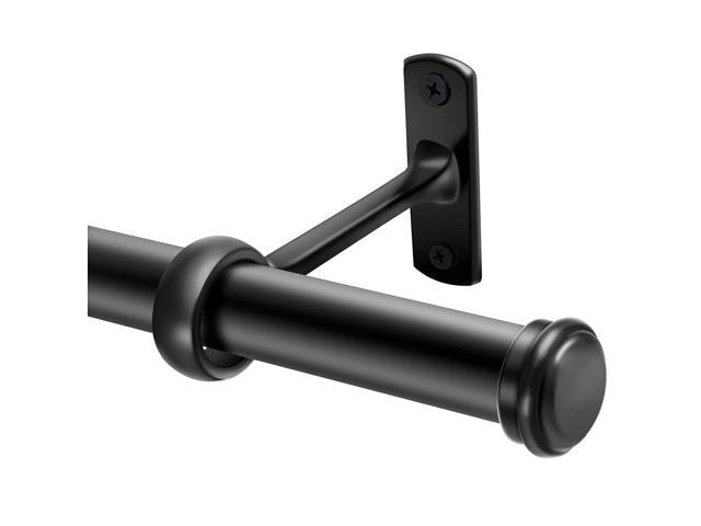 1 Inch Curtain Rods, For Windows Indoor/Outdoor Adjustable Heavy Duty 144-168
