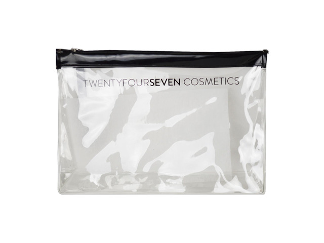 Transparent Clear Travel Toiletry Cosmetics Makeup Organizer Storage Bag Pouch