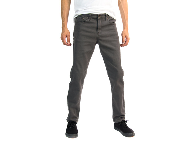 Alta Designer Fashion Mens Slim Fit Skinny Denim Jeans - Grey - Size 34