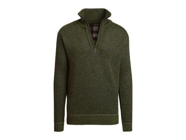 Men's Quarter Zip Fleece Pullover Lightweight Warm Casual Outdoor Sweater Jacket