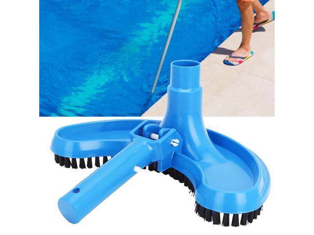 Half-Moon Pool Vacuum Head Brush Cleaner for Spa, Hot Tub, Above Ground Pools