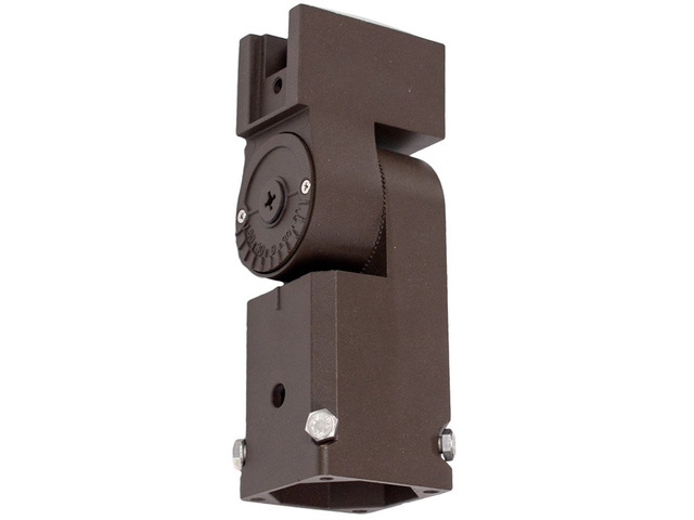 Adjustable Heavy-Duty Aluminum Slip Fitter Mounting Bracket for LED Flood Lights