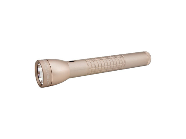 Maglite ML300LX Full Size 3-Cell D 625 Lumen LED Flashlight - Coyote Tan