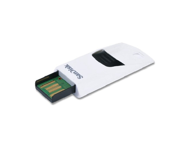 SanDisk Cruzer Edge 8GB USB 2.0 Flash Drive Retractable Secure Protected