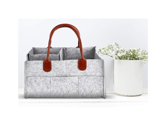 Baby Travel Diaper Wipes Bag Nursery Organizer with Changing Station Mat Pad
