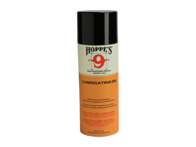 Hoppe's No.9 1610 Firearm / Fishing Reel Lubricating Oil in 10oz. Aerosol Spray