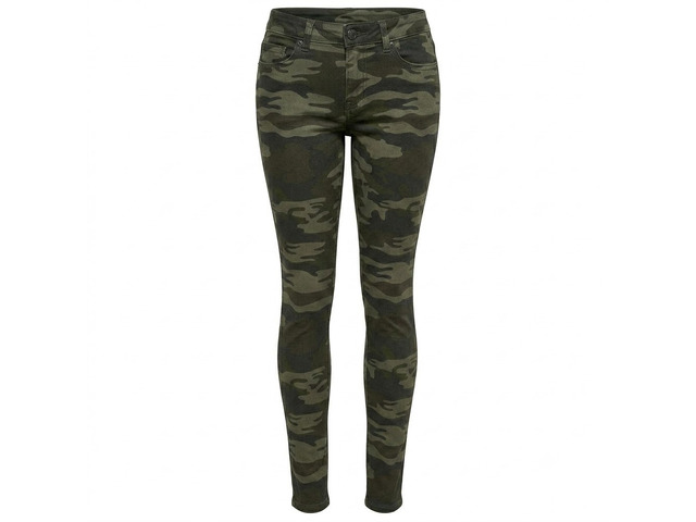 La Bijou 611S Ultra Stretch Skinny Pants Jeggings for Women Juniors - Army, M