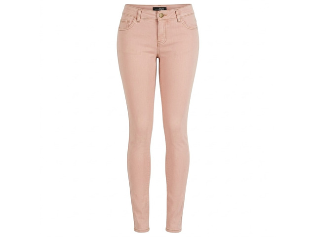 La Bijou 611S Ultra Stretch Skinny Pants Jeggings for Women Juniors, Mauve, S