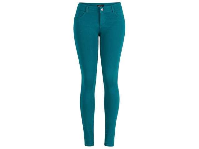 La Bijou 611S Ultra Stretch Skinny Pants Jeggings for Women Juniors, Teal, L