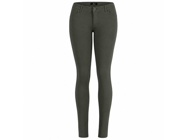La Bijou 611 Ultra Stretch Slim Fit Pants Jeggings for Women Juniors, Olive, L