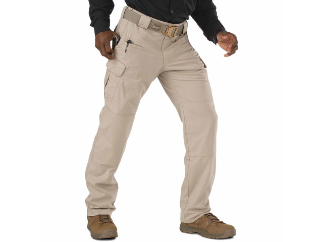5.11 Men's Stryke Stretch Ripstop Tactical Cargo Pants 74369 Khaki 38X32