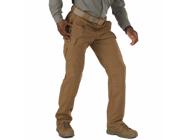 5.11 Men's Stryke Stretch Ripstop Tactical Cargo Pants 74369 Battle Brown 42X30