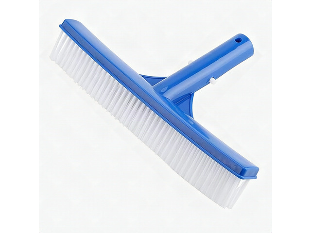 10' Heavy Duty Swimming Pool Brush Vacuum Head Floor Wall Cleaner Blue - New