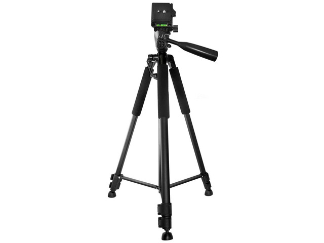 60' Xit Pro Series Aluminum Camera Tripod w/Bubble Level & Carrying Case XT60TRB