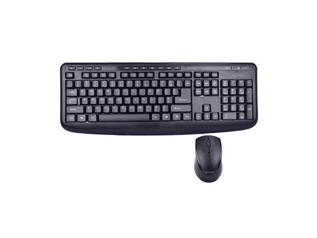 Bornd M610 Water Resistant 104 Key Wireless Keyboard and Optical Mouse Kit
