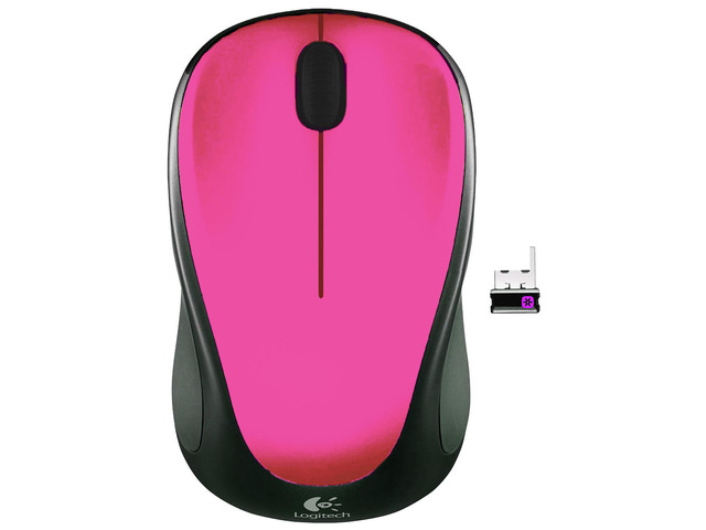 Logitech M317 Compact Wireless Ergonomic 3-Button Optical Scroll Wheel Mouse