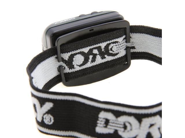 Dorcy 20 Lumens LED Water/Impact Resistant Adjustable Headlamp w/Strobe 41-2103